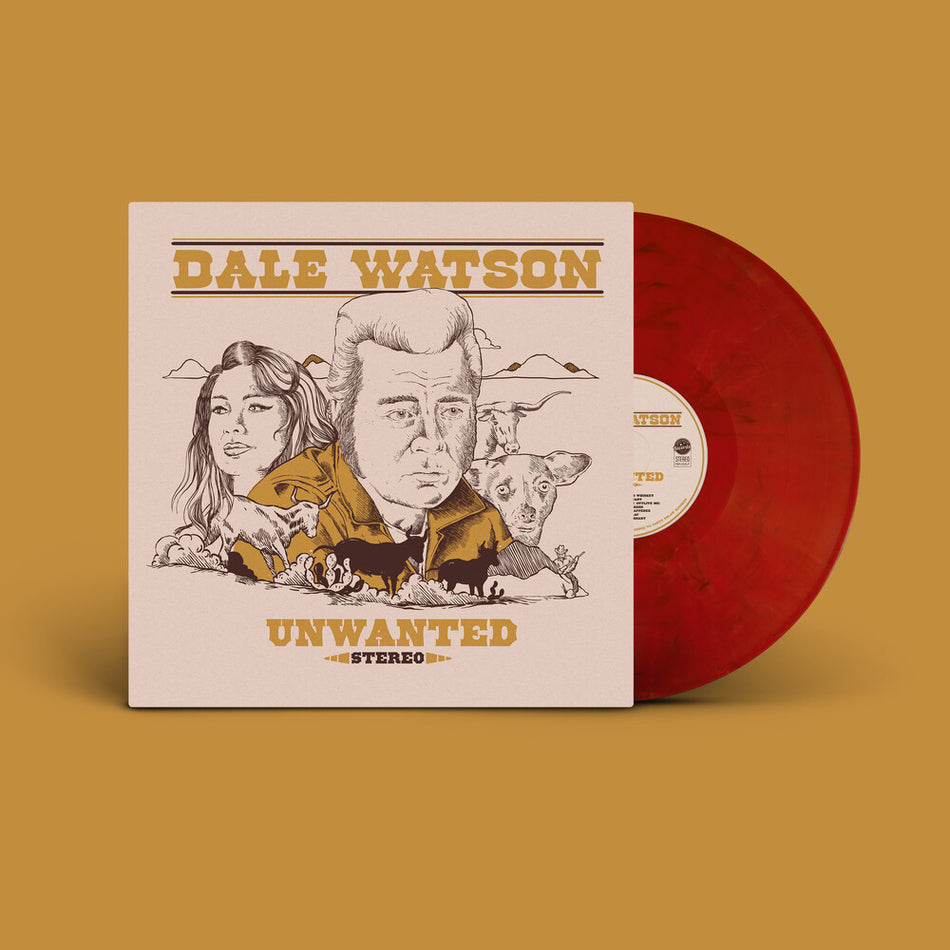 the album cover for Dale Watson - Unwanted [Red]
