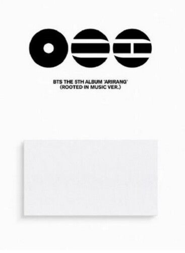 BTS - ARIRANG: ROOTED IN MUSIC VERSION (CD) [BTS WRISTBAND & STICKER INCLUDED]