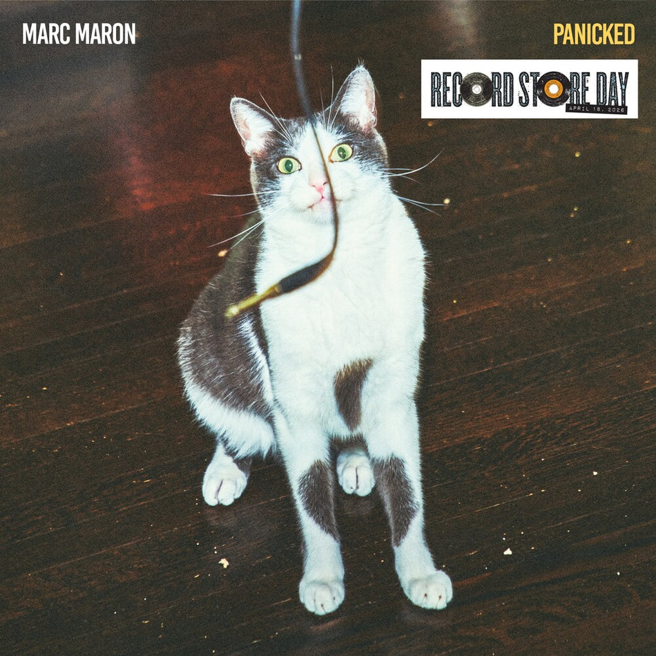 the album cover for Marc Maron - Panicked [RSD 2026]
