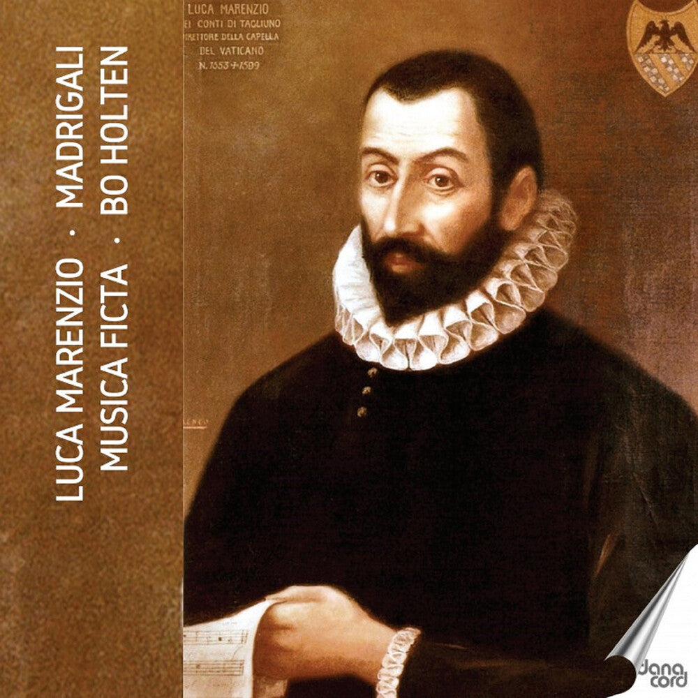 the album cover for Wesser Ann Ingels -Christin - Luca Marenzio: Madrigali