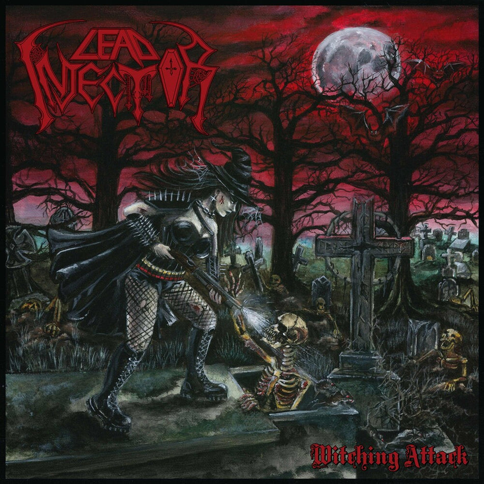 the album cover for Lead Injector - Witching Attack [Indie Exclusive Silver]