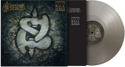 SAXON- SOLID BALL OF ROCK (COLORED LP)