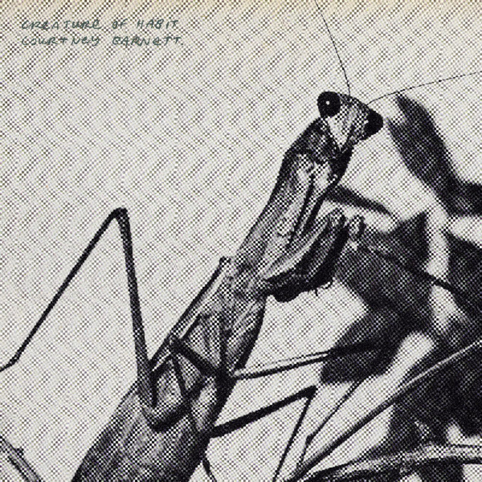 the album cover for Courtney Barnett - Creature of Habit