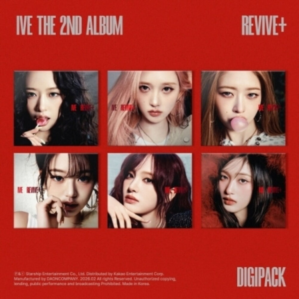 the album cover for IVE - Revive+ - Digipack Version [Digipak] (Asia)