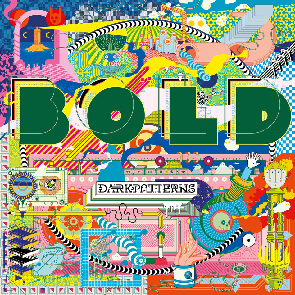 the album cover for Bold - Dark Pattern