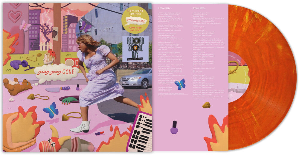 the album cover for hemlocke springs - going…going…GONE! [RSD 2026]