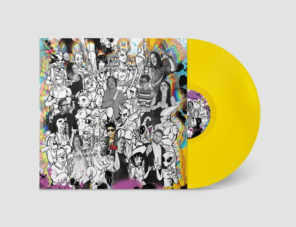 the album cover for Las Cruxes - Las Cruxes [Yellow]