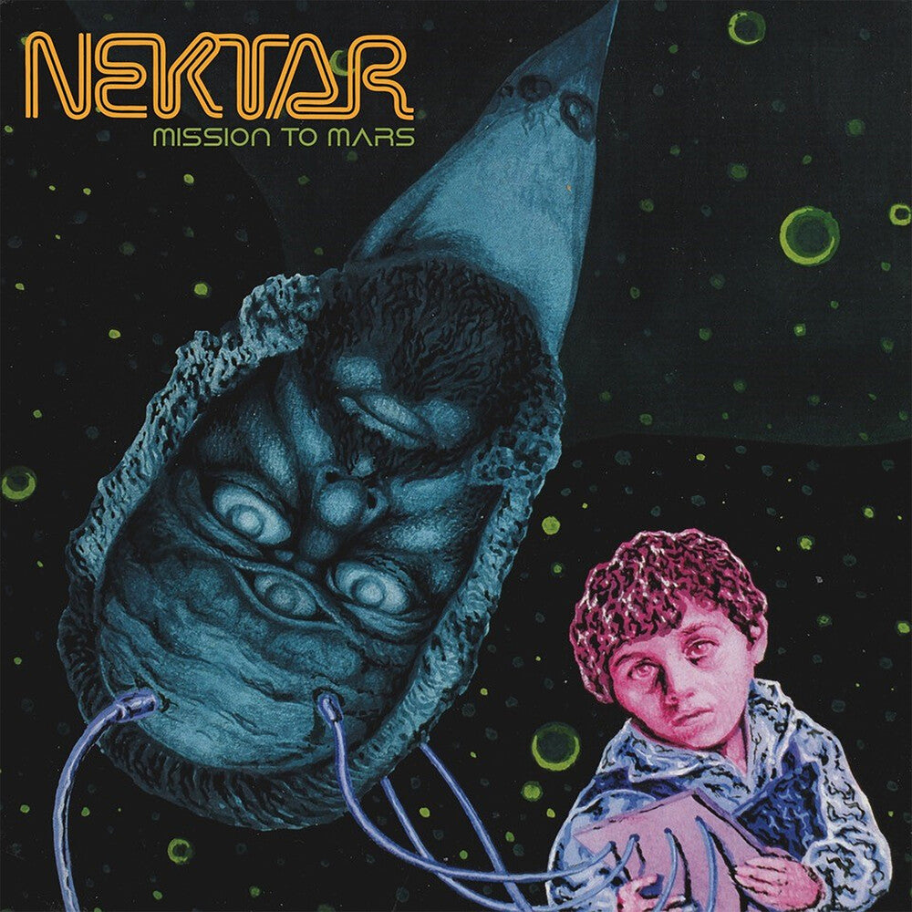 the album cover for Nektar - Mission To Mars [Indie Exclusive Aqua]