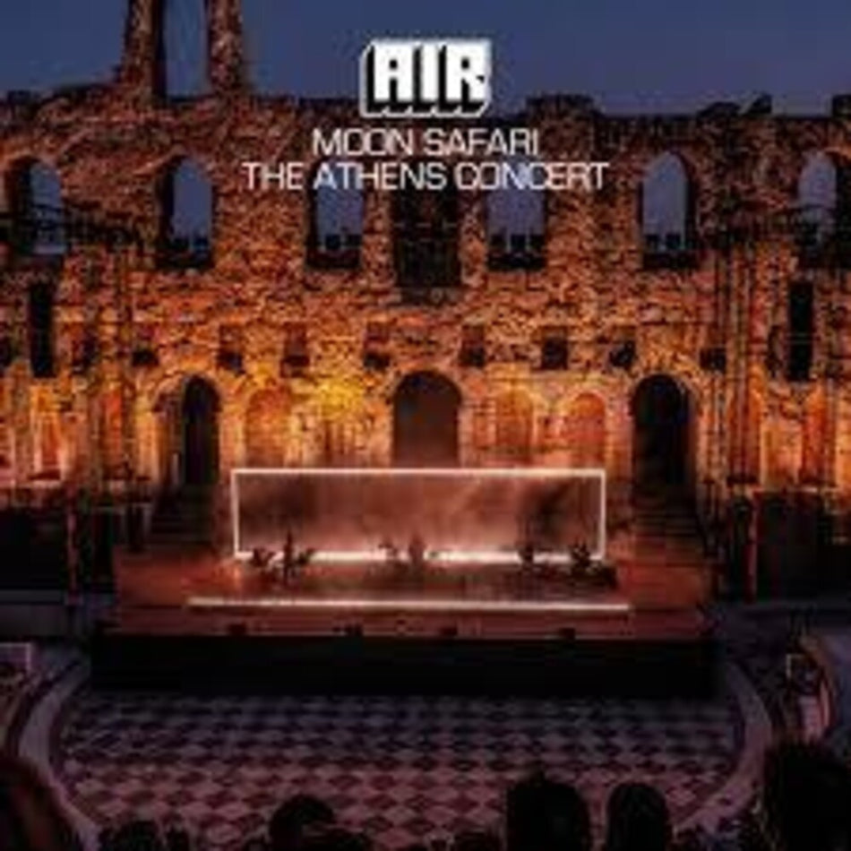 the album cover for Air - AIR Moon Safari - The Athens Concert [RSD 2026]