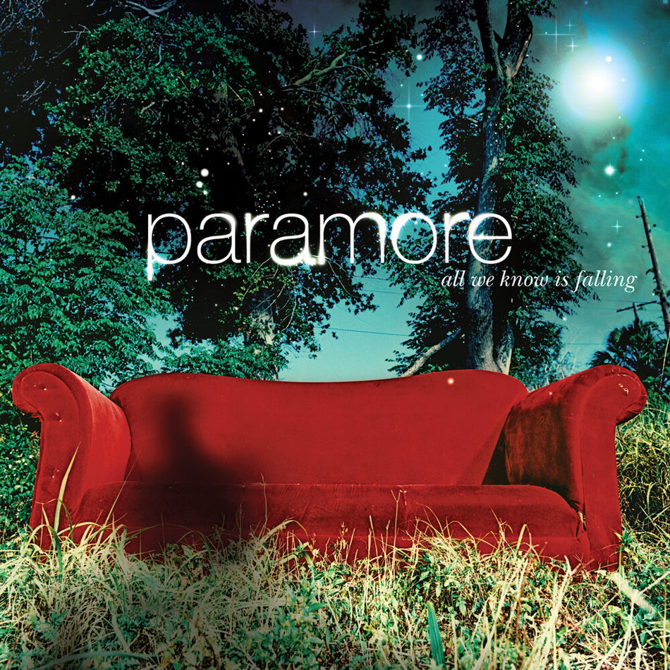 the album cover for Paramore - All We Know is Falling (Deluxe) [RSD 2026]