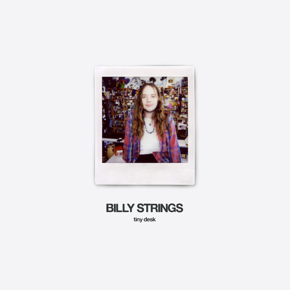 the album cover for Billy Strings - tiny desk [RSD 2026]