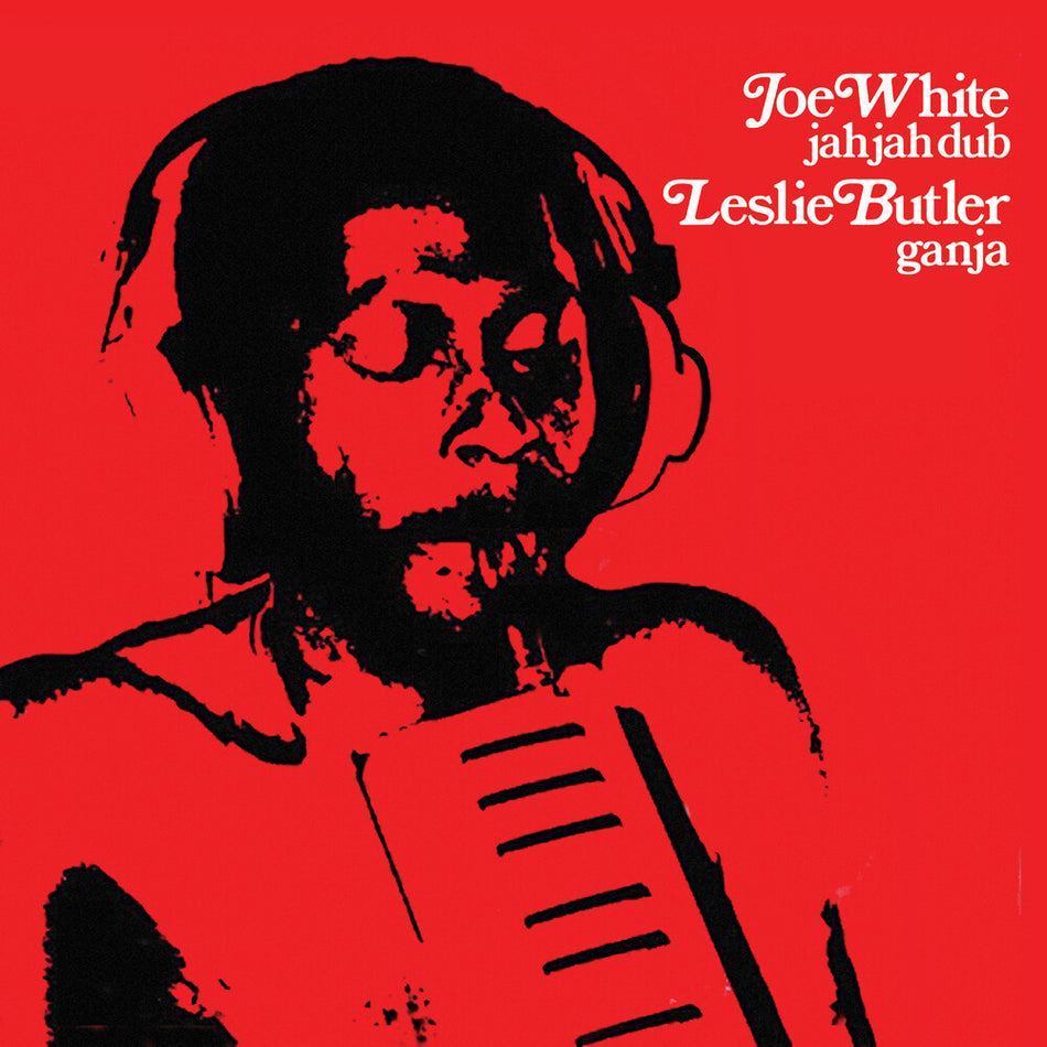 the album cover for White, Joe / Butler, Leslie - Jah Jah Dub & Ganja - Two Albums On One CD