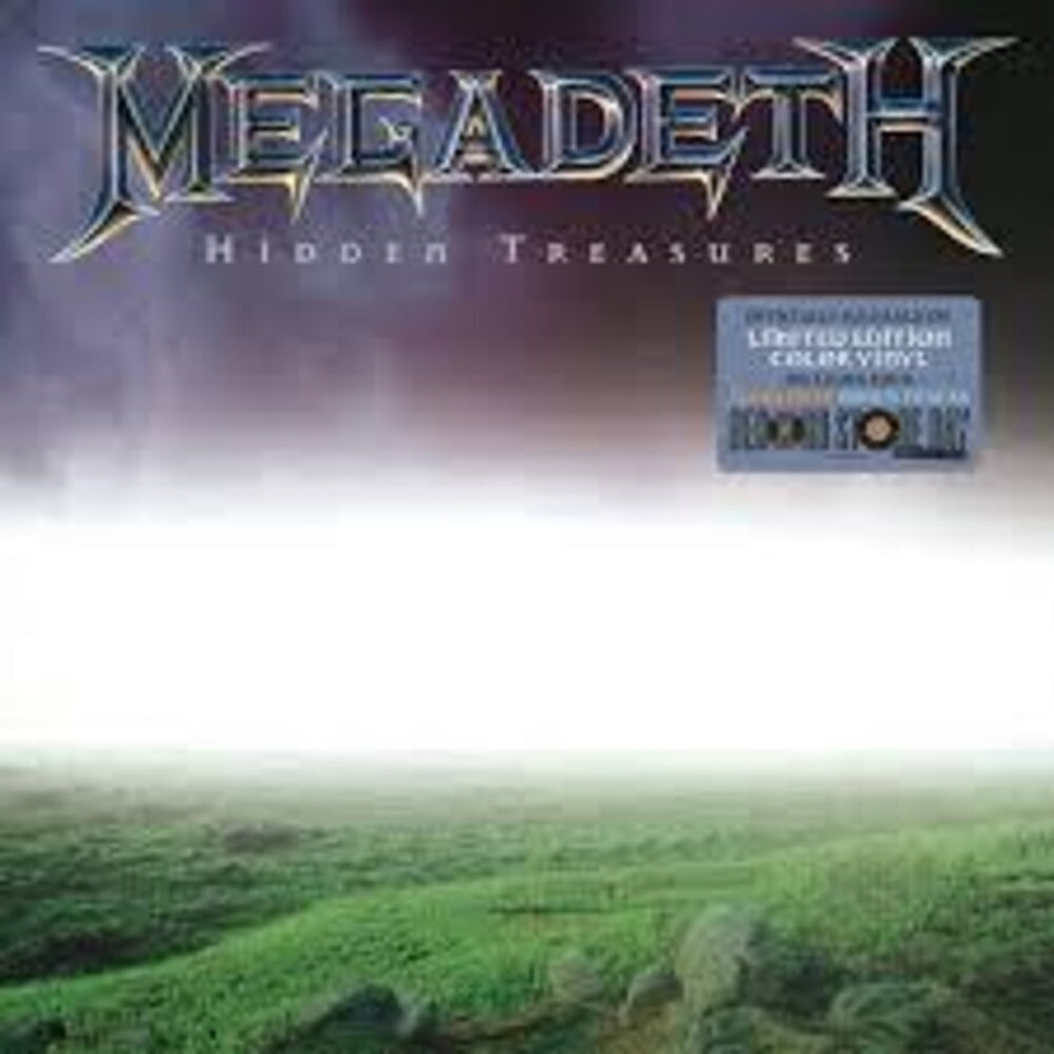 the album cover for Megadeth - Hidden Treasures [RSD 2026]
