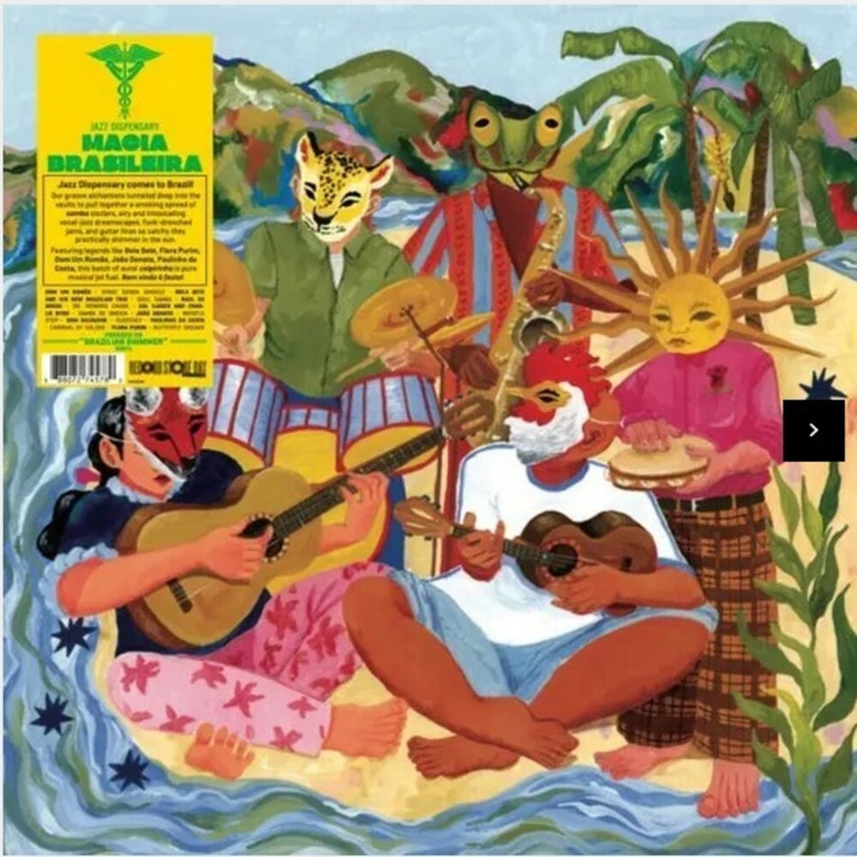 the album cover for Various Artists - Jazz Dispensary: Magia Brasileira [RSD 2026]