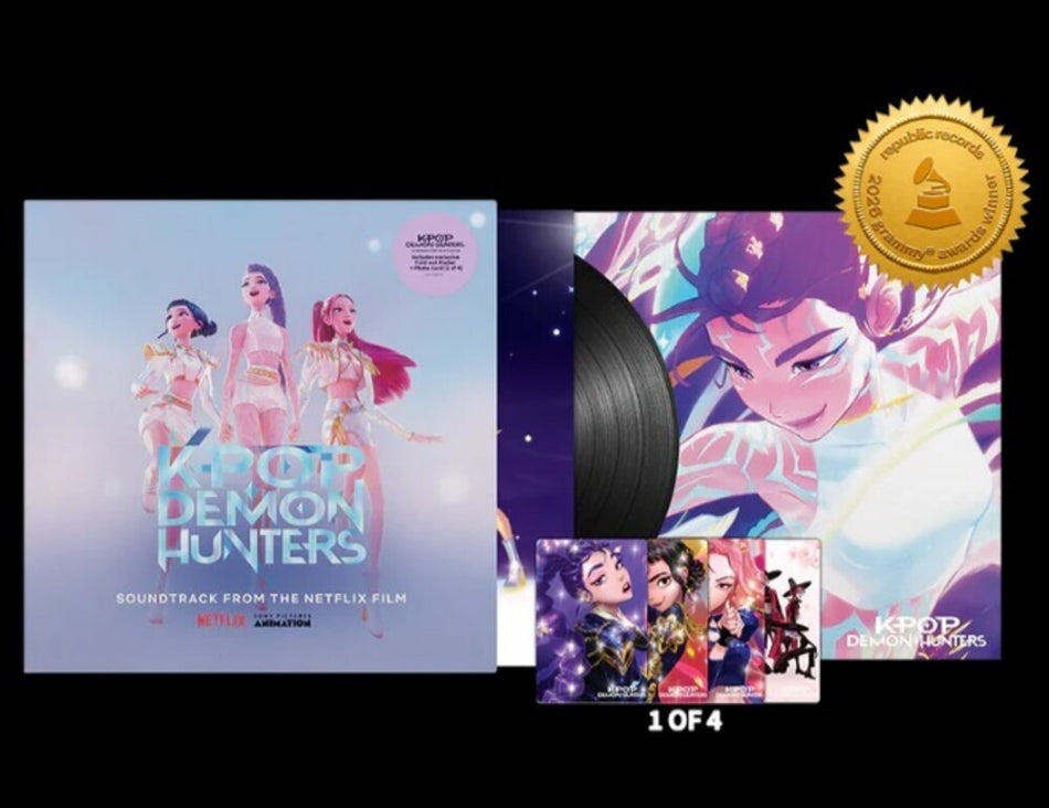 the album cover for Various Artists - KPop Demon Hunters (Soundtrack from the Netflix Film) - HUNTR/X Edition [RSD 2026]