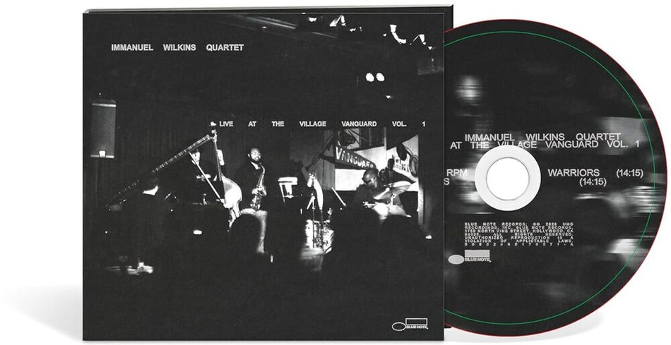 the album cover for Immanuel Wilkins - Immanuel Wilkins Quartet: Live At The Village