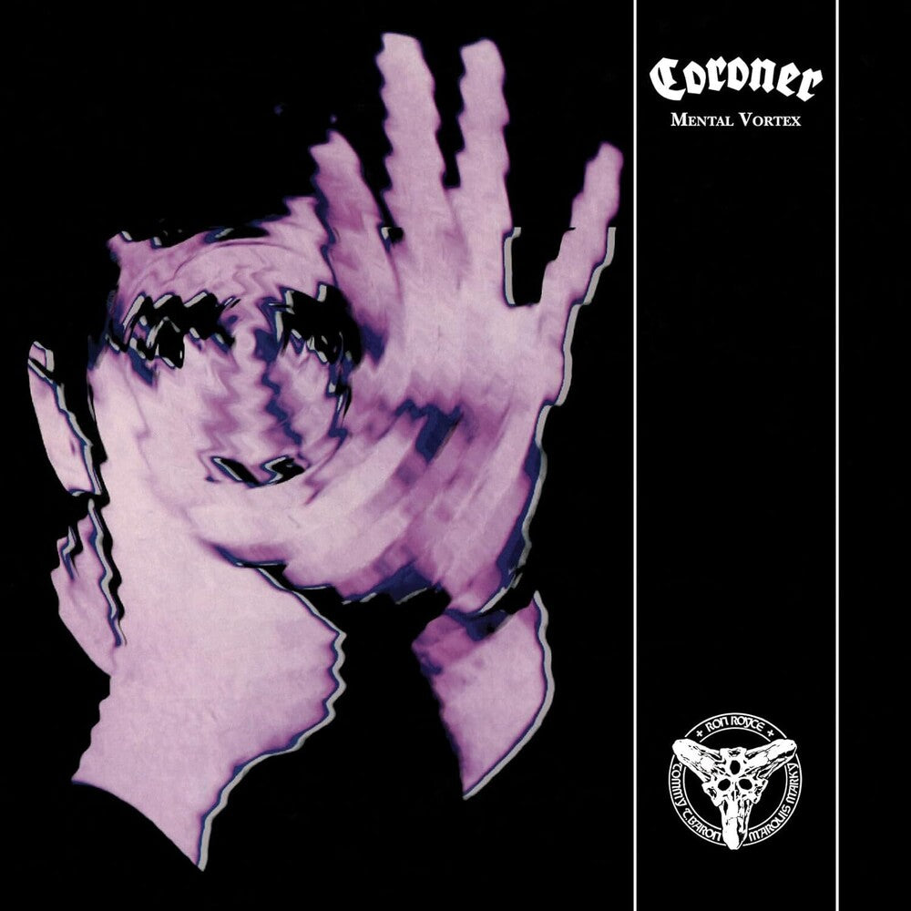 the album cover for Coroner - Mental Vortex (Uk)