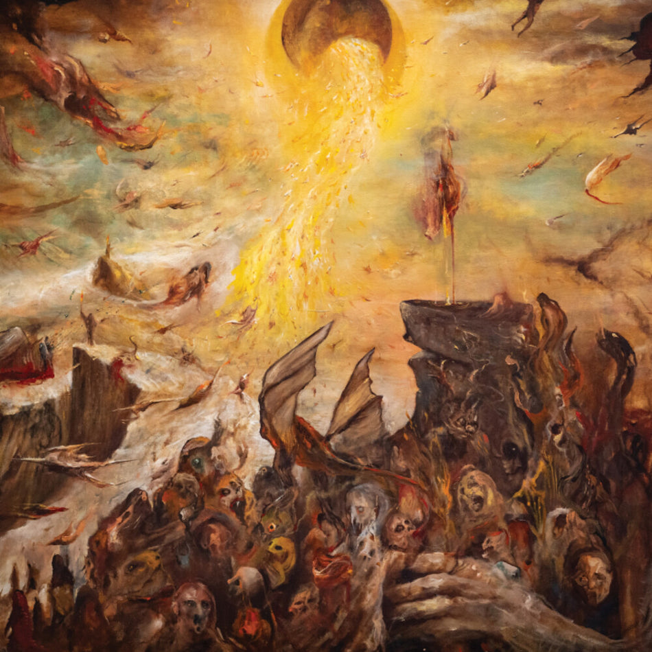 the album cover for Gutvoid - Liminal Shrines - Crimson