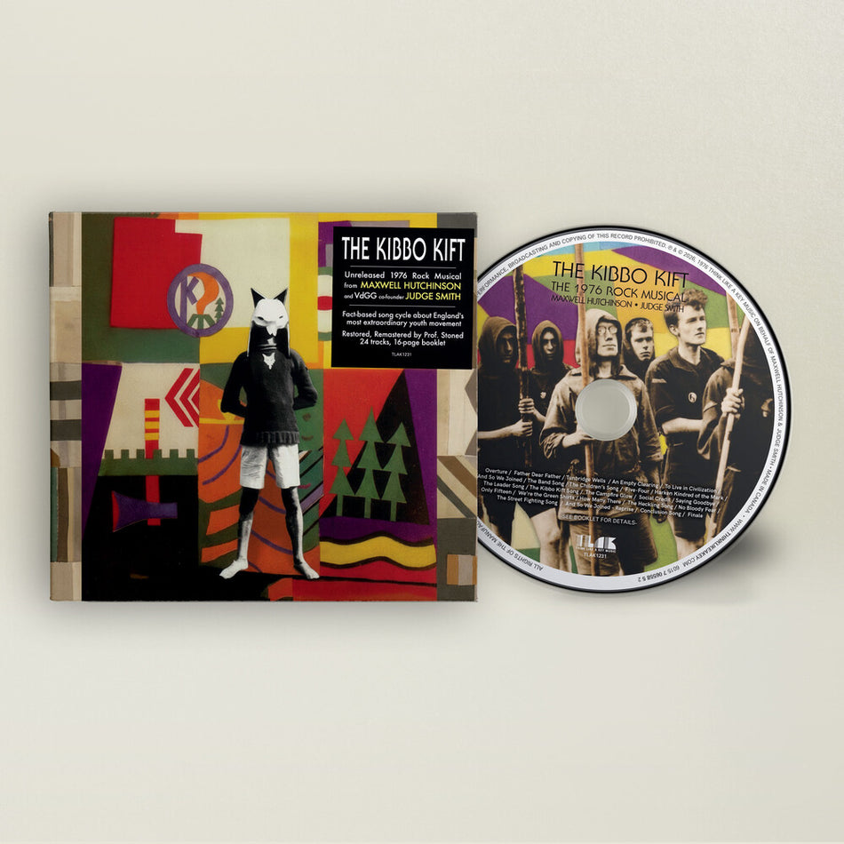 the album cover for Maxwell Hutchinson  / Judge Smith - Kibbo Kift: The 1976 Rock Musical [With Booklet] [Digipak]