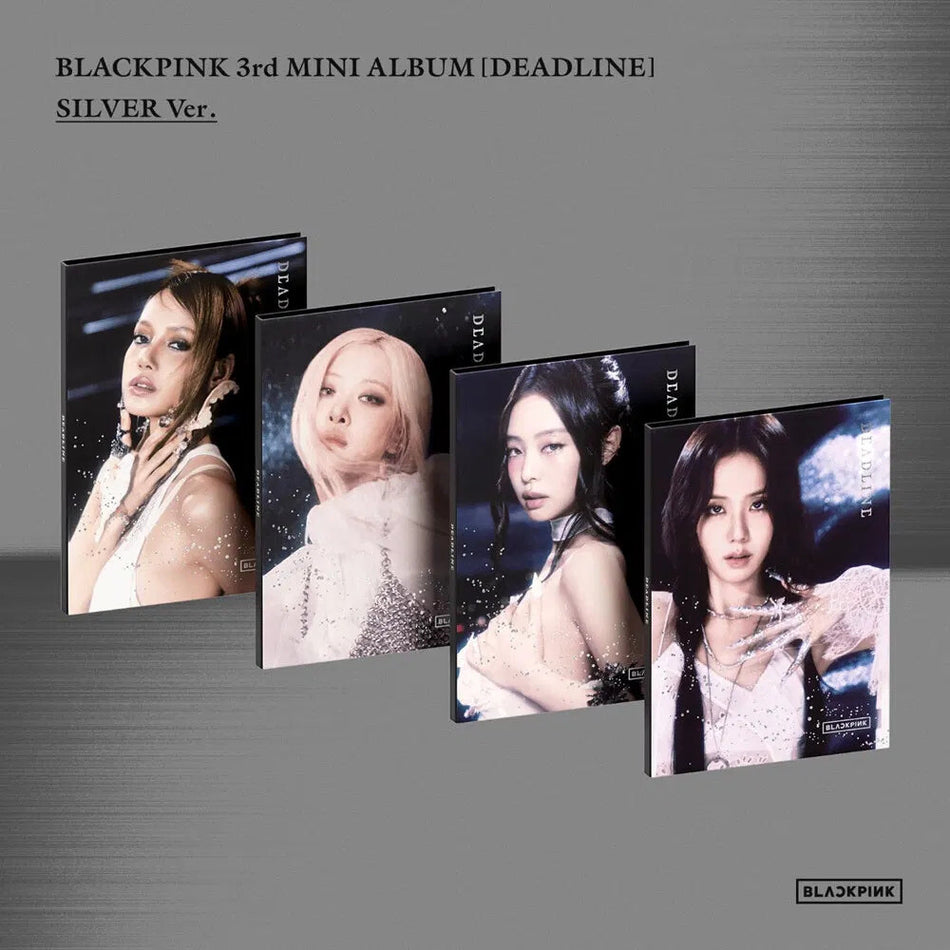 the album cover for BLACKPINK - Deadline - Silver Version Jisoo (Jpn)