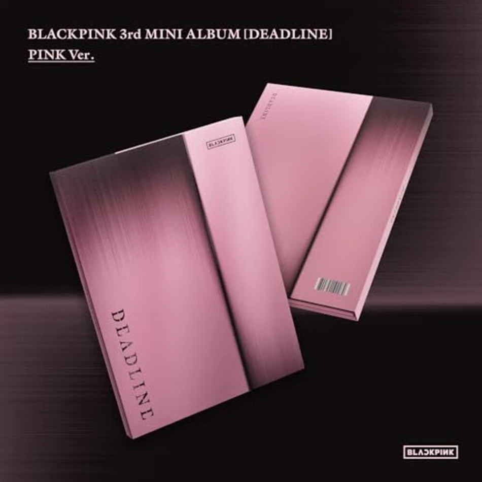 the album cover for BLACKPINK - Deadline - Pink Version (Jpn)