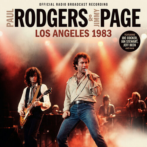 PAUL RODGERS AND JIMMY PAGE- LOS ANGELES 1983 (CD)