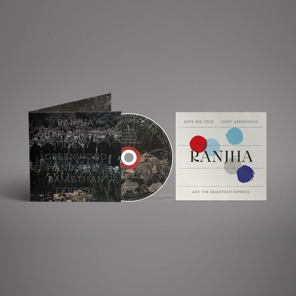 the album cover for Shye Ben Tzur / Jonny Greenwood / The Rajasthan Express - Ranjha [Digipak with Booklet]