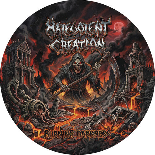 MALEVOLENT CREATION- BURNING DARKNESS (7" PICTURE DISC)
