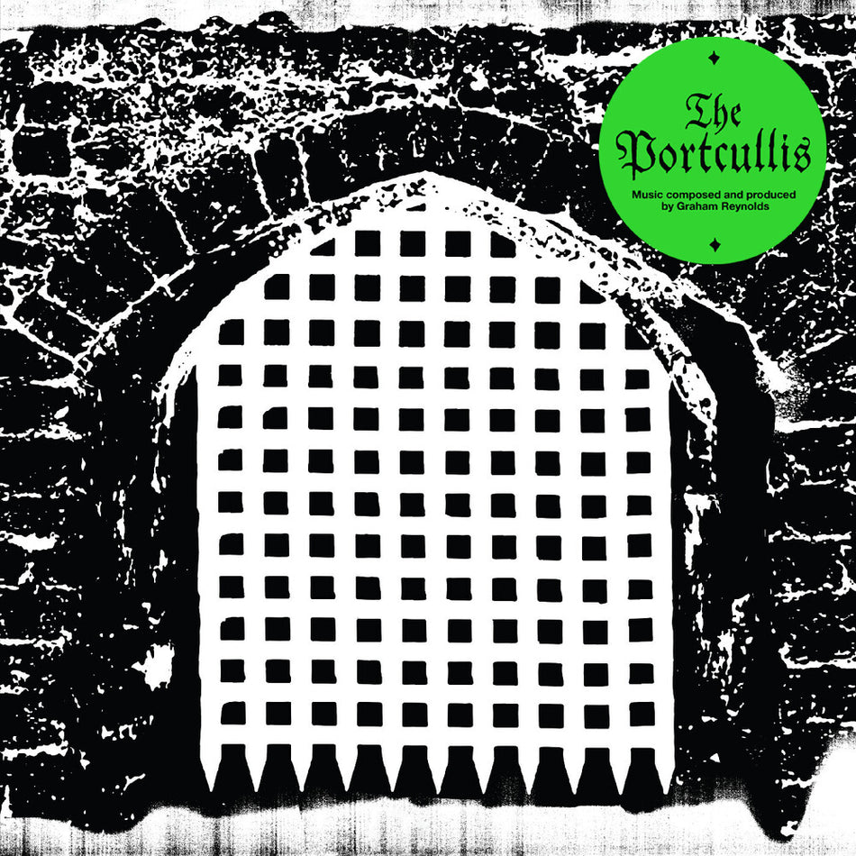 the album cover for Graham Reynolds - Portcullis - Neon Green [Colored Vinyl] (Grn) [Download Included]