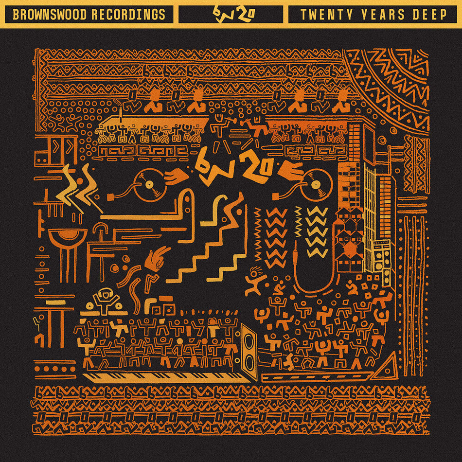 the album cover for Twenty Years Deep / Various (Colv) - Twenty Years Deep / Various [Colored Vinyl]
