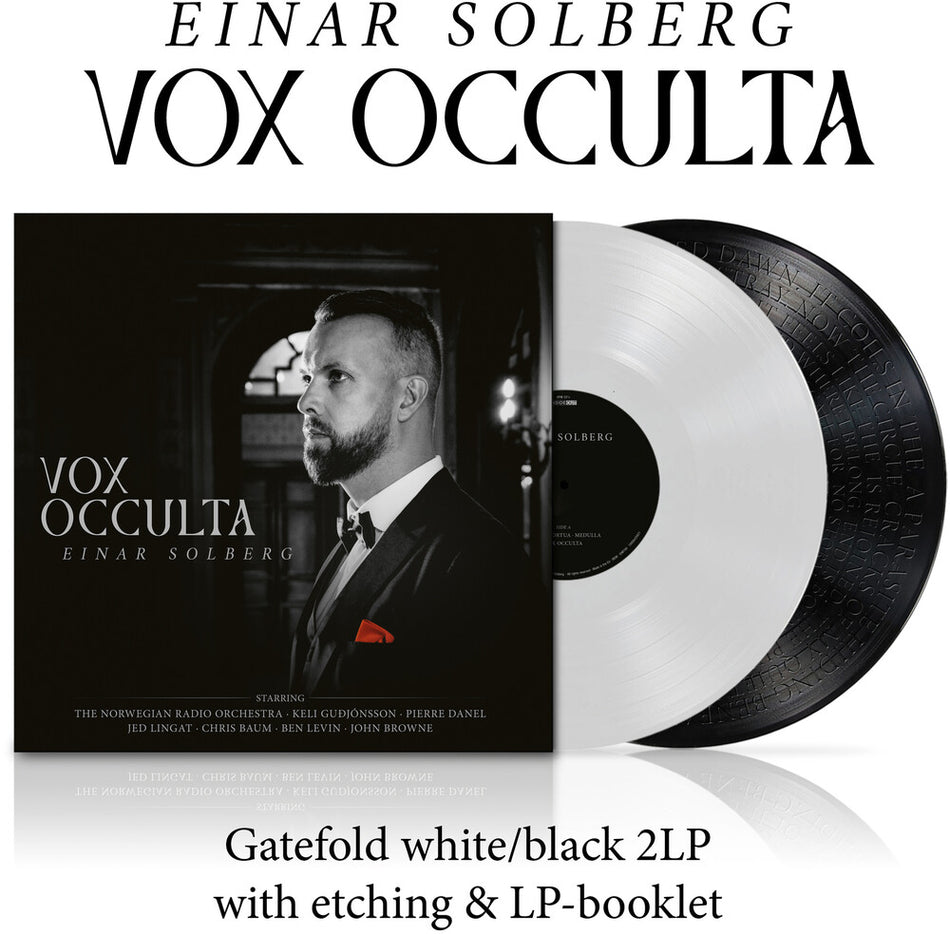 the album cover for Einar Solberg - Vox Occulta [Indie Exclusive White/Black]
