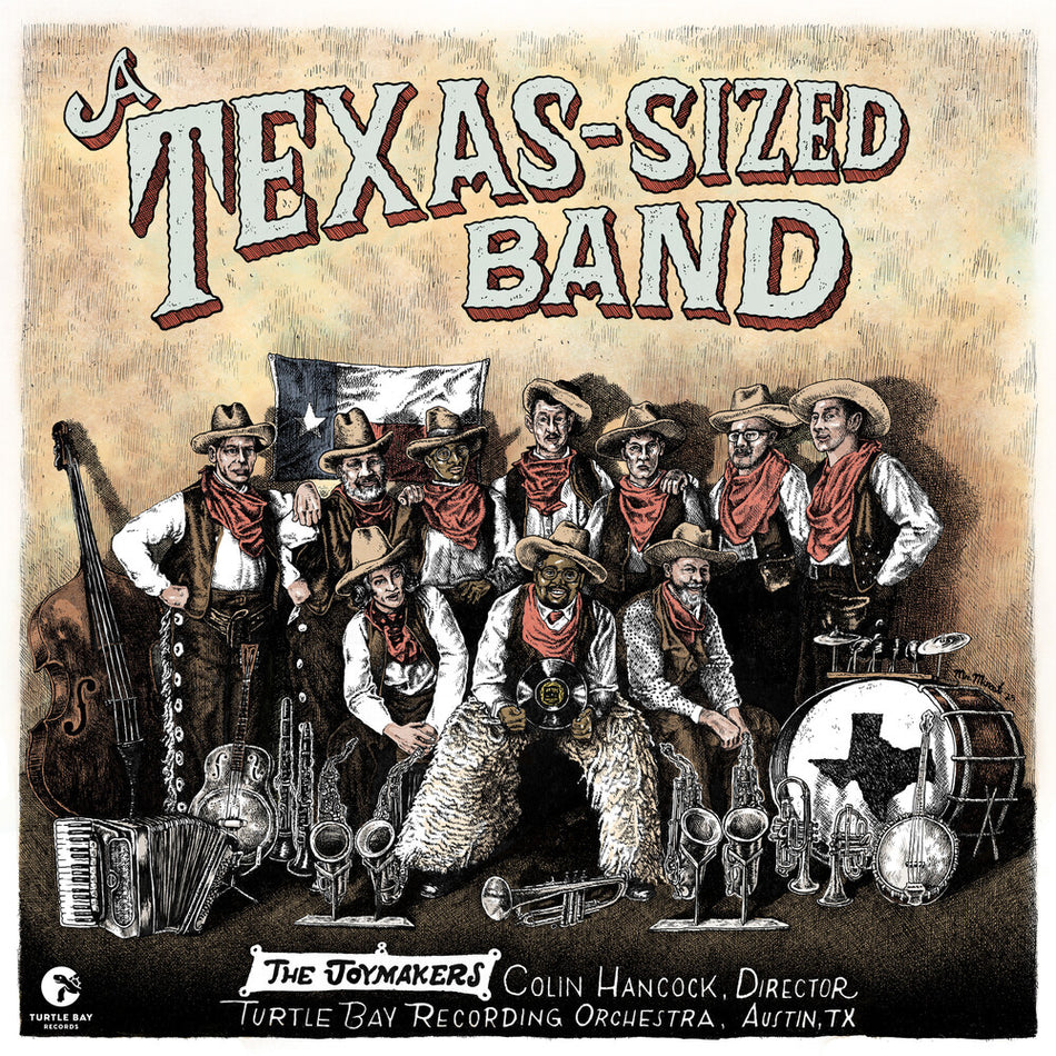 the album cover for Joymakers - Texas-Sized Band