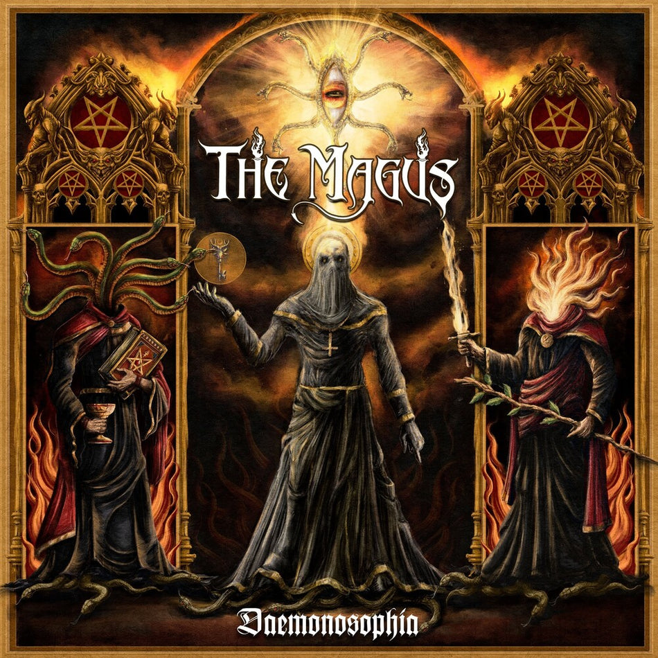 the album cover for Magus - Daemonosophia (Uk)