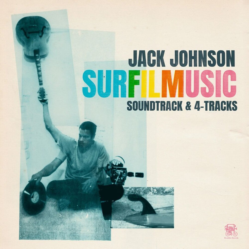 the album cover for Jack Johnson - SURFILMUSIC (Soundtrack & 4-Tracks) [Black]