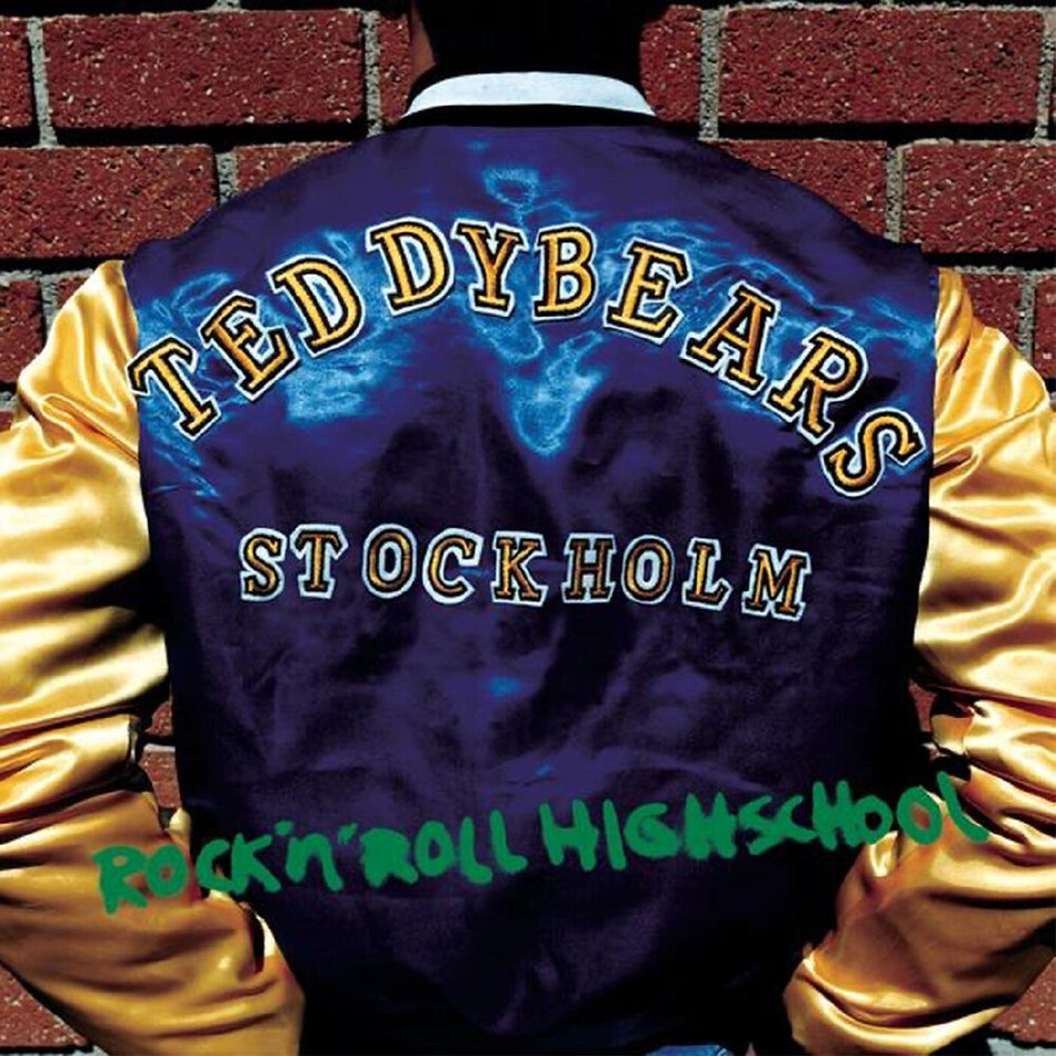 the album cover for Teddybears - Rock 'n' Roll Highschool [Indie Exclusive] Green [Colored Vinyl] (Grn)