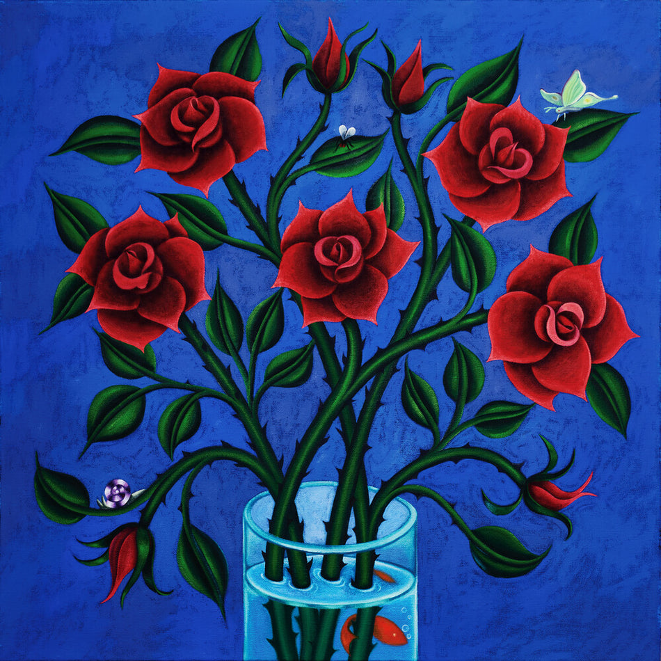 the album cover for Widowspeak - Roses