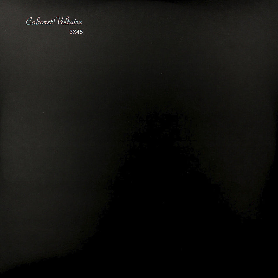 the album cover for Cabaret Voltaire - 3x45 (Frpm) [Limited Edition]