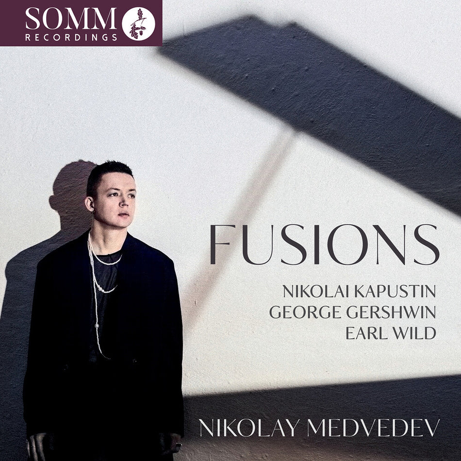 the album cover for Nikolay Medvedev - Fusions