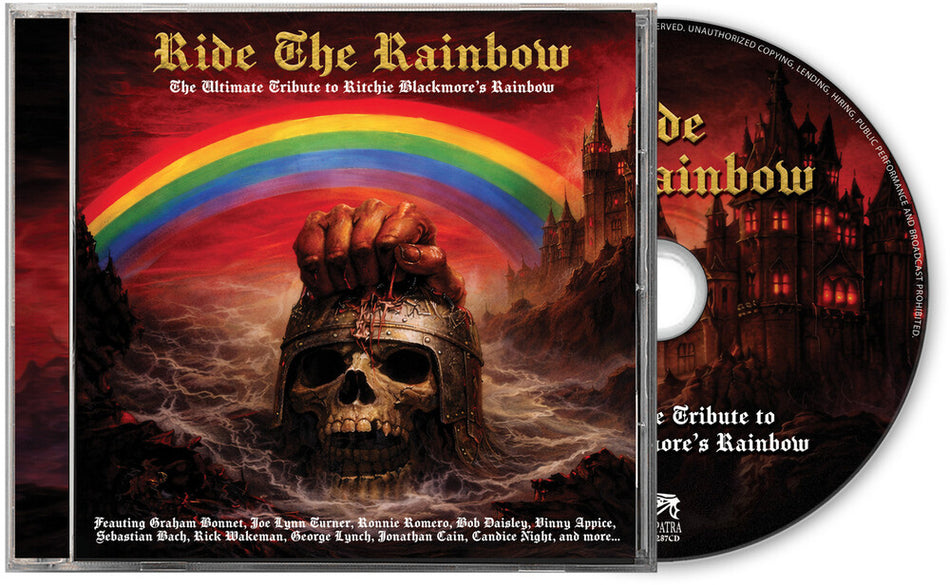 the album cover for Ride The Rainbow: The Ultimate Tribute To / Var - Ride The Rainbow: The Ultimate Tribute To / Var