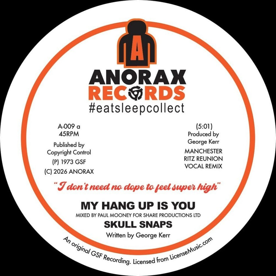 the album cover for Skull Snaps - My Hang Up Is You (2026 Remixes)