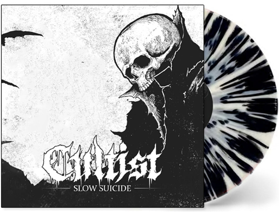 the album cover for Cultist - Slow Suicide (Blk) [Colored Vinyl] [Limited Edition] (Wht) [Download Included]
