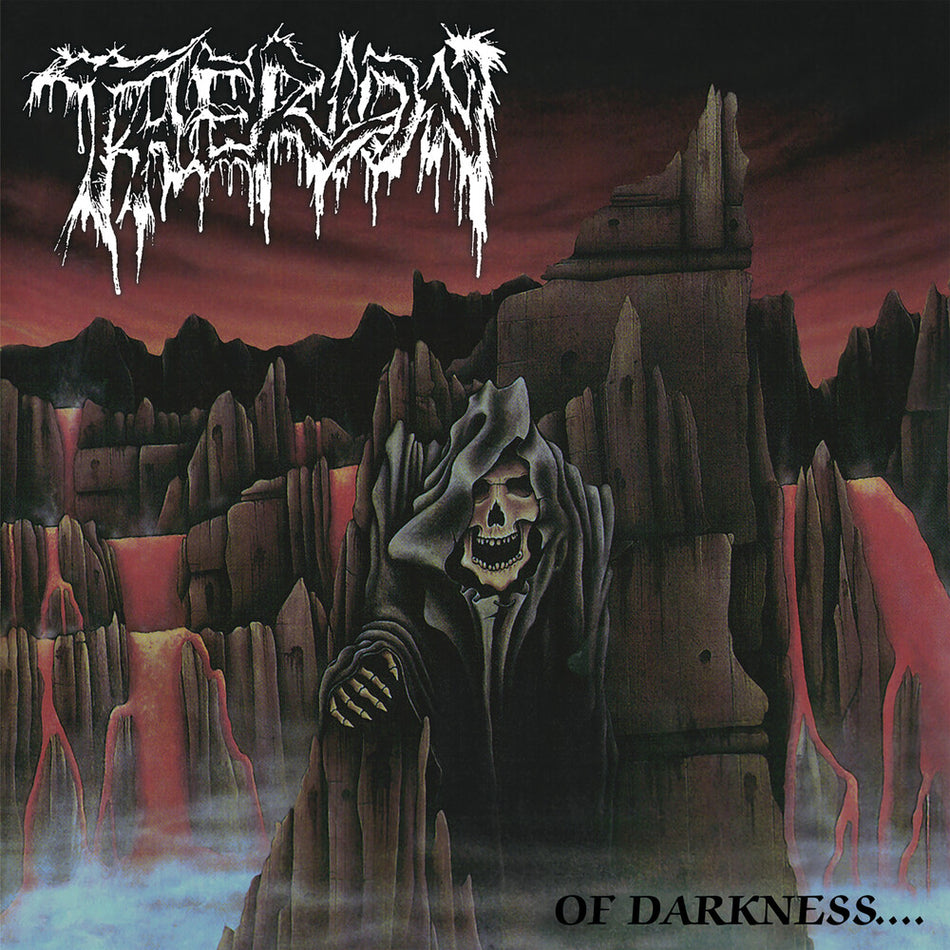 the album cover for Therion - Of Darkness