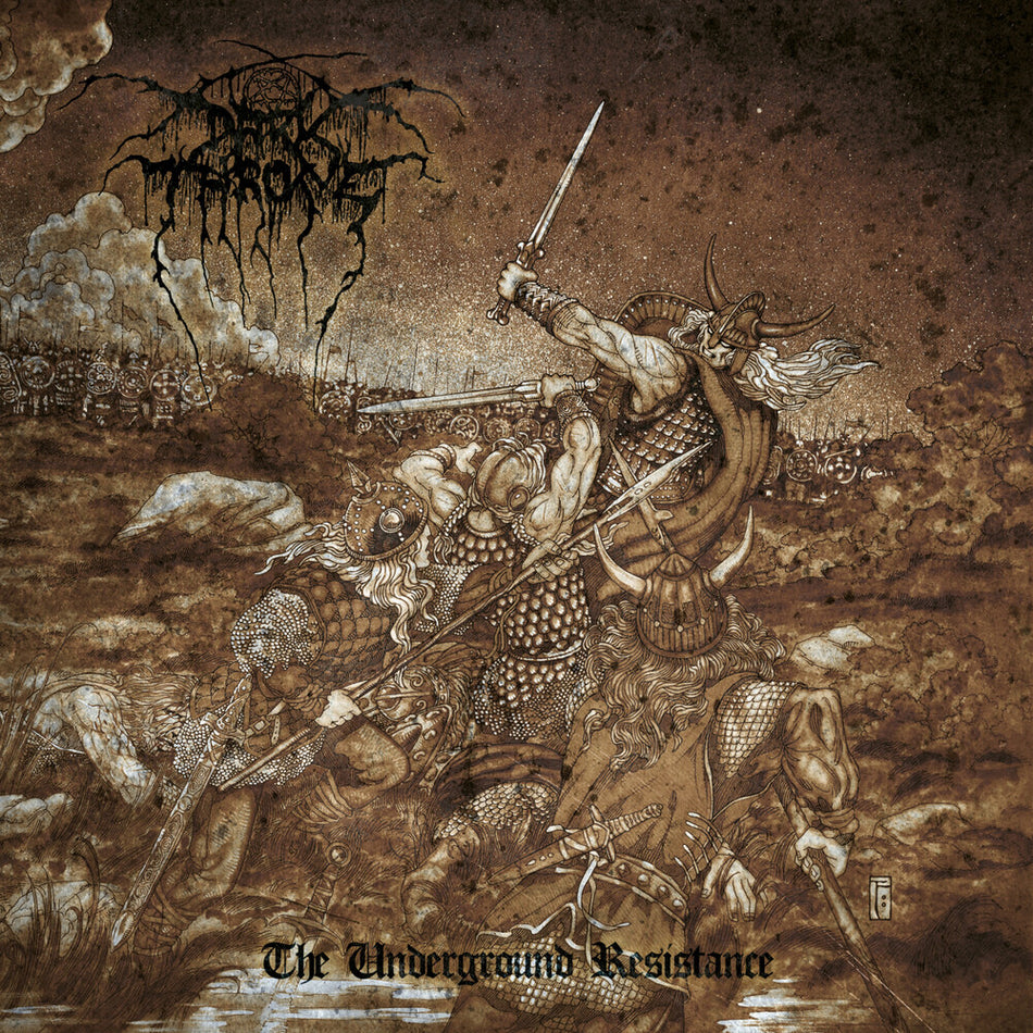 the album cover for Darkthrone - Underground Resistance