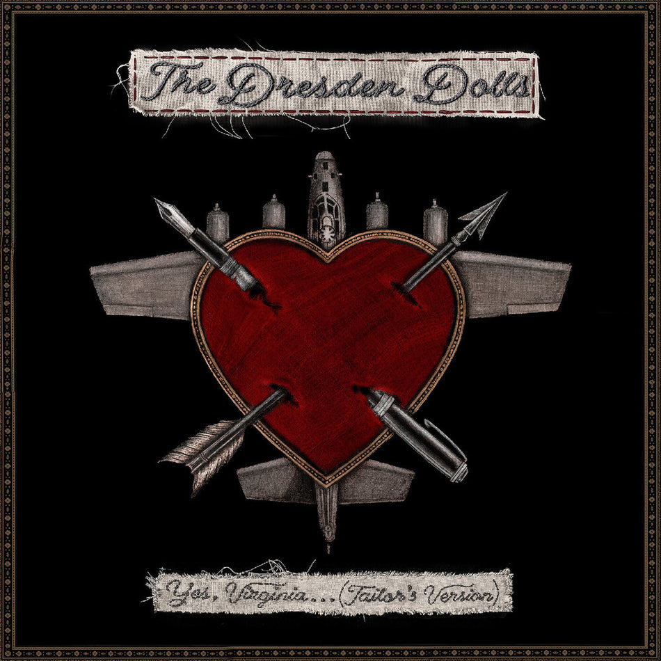 the album cover for Dresden Dolls - Yes Virginia (Tailor's Version) [Indie Exclusive Ruby]