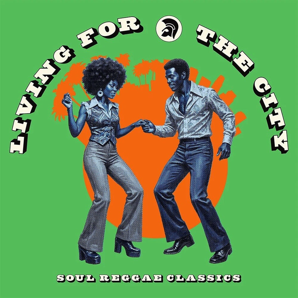 the album cover for Various Artists - Living for the City: Soul Reggae Classics (trojan Records)