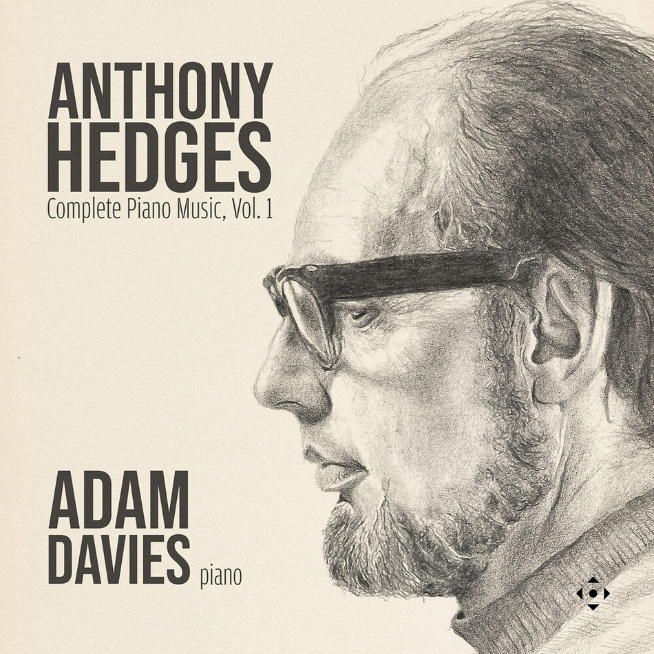 the album cover for Adam Davies - Anthony Hedges: Complete Pno Music Vol. 1