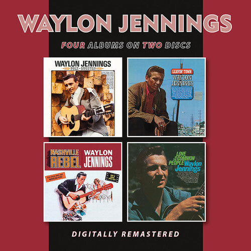 Waylon Jennings - Folk-Country/ Leavin' Town/ Nashville Rebel / Love Of The Common People (CD)