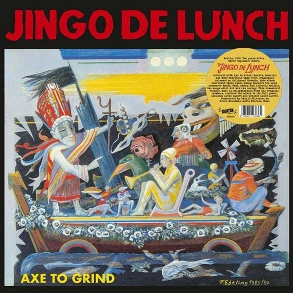 the album cover for Jingo De Lunch - Axe To Grind