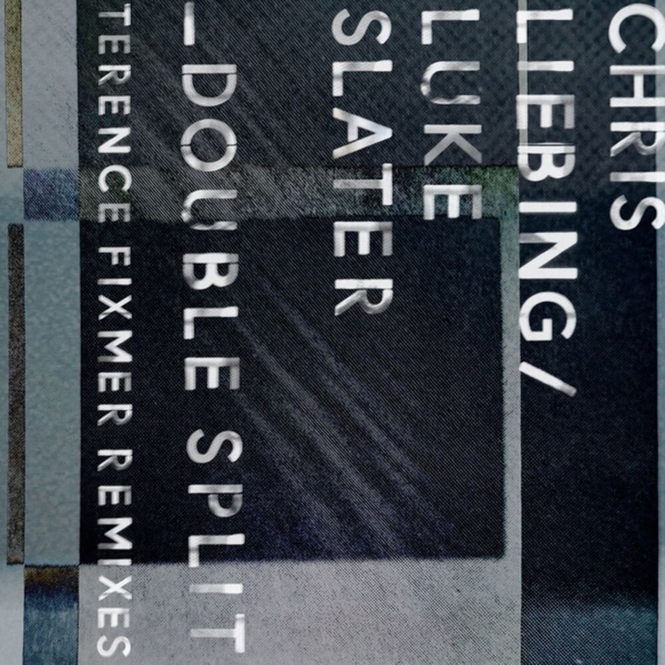 the album cover for Chris & Luke Slater Liebing - Double Split (terence Fixmer Remixes)