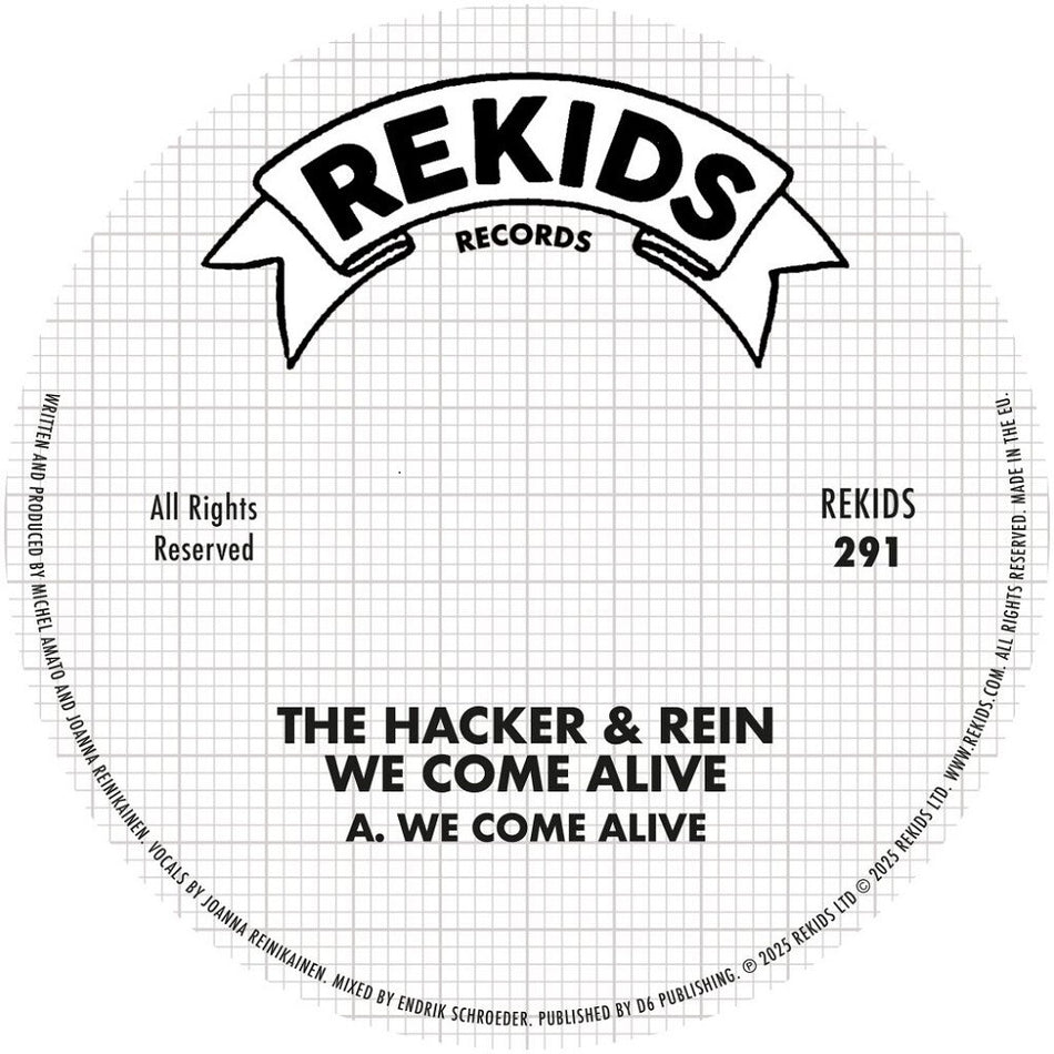 the album cover for Hacker & Rein - We Come Alive